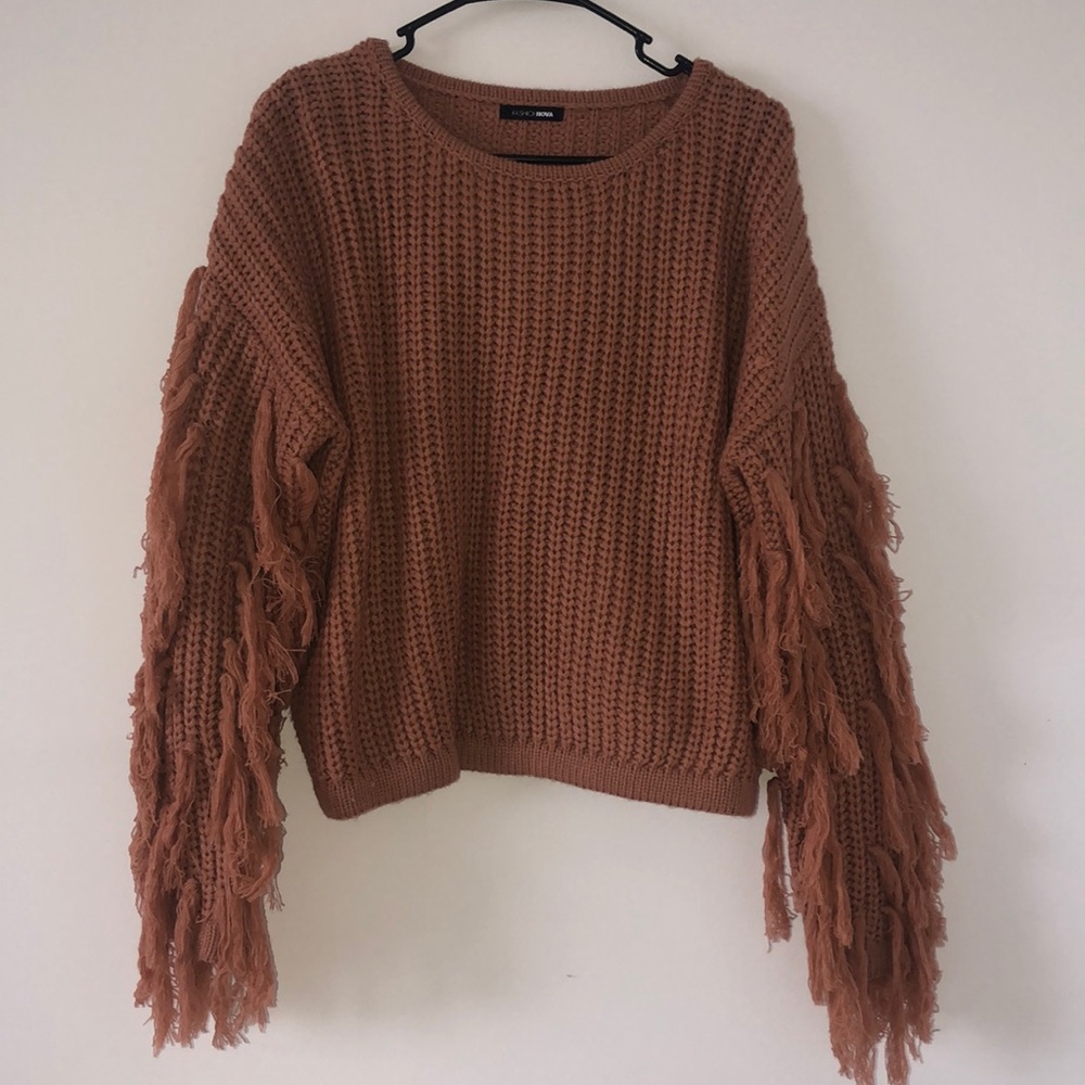 Woven Sweater